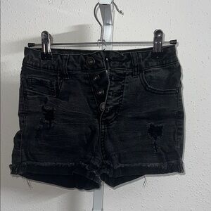 No Boundaries Dark Denim Jean Shorts